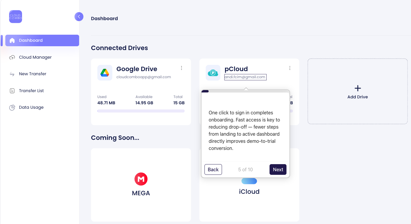 Navattic flow builder and features